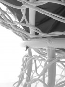 Кресло садовое M-Group Папасан мини 12070109 (белый ротанг/серая подушка)