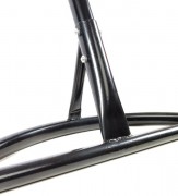 Кресло подвесное M-Group Капля 11020406 (черный ротанг/красная подушка)