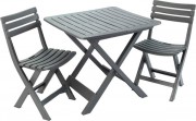 Комплект садовой мебели Ipae Progarden Camping SET018AN (антрацит)
