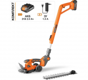 Ножницы-кусторез аккумуляторные DAEWOO DAHT 2521Li FULL SET Ножницы-кусторез аккумуляторные DAEWOO DAHT 2521Li FULL SET