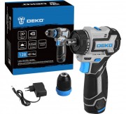 Аккумуляторная дрель-шуруповерт Deko Loner 12V PRO 085-1121