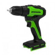 Аккумуляторная дрель-шуруповерт Greenworks GD24DD35 бесщеточная 24V 3704007 (без АКБ и ЗУ)