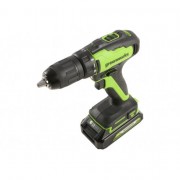 Аккумуляторная дрель-шуруповерт Greenworks GD24DD35 24V 3704007UA (c АКБ 2Ач и ЗУ в кейсе)