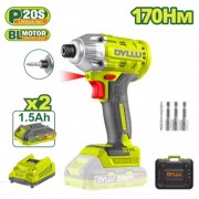 Аккумуляторный шуруповерт DYLLU DTCD2512