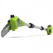 Высоторез-сучкорез аккумуляторный GreenWorks G40PSF (1401107) Высоторез-сучкорез аккумуляторный GreenWorks G40PSF (1401107)