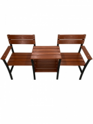 Скамейка Дуэт окрашенный