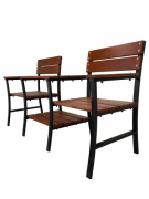 Скамейка Дуэт окрашенный