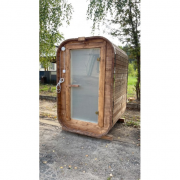 Баня квадро-бочка ComfortProm 1,5 метра Парная капсула