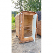 Баня квадро-бочка ComfortProm 1,5 метра Парная капсула