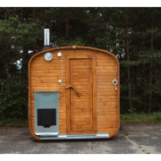 Баня квадро-бочка ComfortProm 1,5 метра для самостоятельной сборки