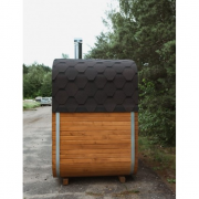 Баня квадро-бочка ComfortProm 1,5 метра для самостоятельной сборки