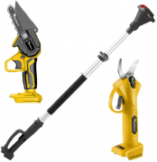 Пила цепная аккумуляторная Kolner С секатором