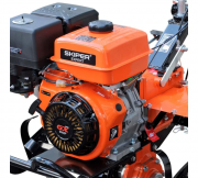 Мотоблок бензиновый Skiper SP-1400SE Expert + Ручка (14л.с. с ВОМ 3+1, без колёс)