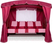 Качели садовые Arno Дефа Люси Люкс 2017-КД-58/Л (бордо)