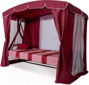 Качели садовые Arno Дефа Люси Люкс 2017-КД-58/Л (бордо)