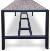 Стол садовый СтальСнабДизайн Лофт ДПК