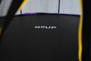 Батут GoUP Elite 12FT (с сеткой и лестницей, фиолетовый)