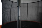Батут GoUP Luxury 10FT (с сеткой и лестницей, оранжевый)