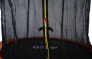 Батут GoUP Elite 6FT (с сеткой, оранжевый)