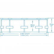 Бассейн Bestway Steel Pro Max 56408 (305х76)
