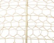 Кресло подвесное M-Group Капля / 11020508 (бежевый ротанг/розовая подушка)