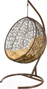 Кресло подвесное BiGarden Kokos Brown (бежевая подушка)