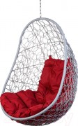 Кресло подвесное BiGarden Easy Gray BS (без стойки,подушка бордовая)
