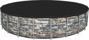 Каркасный бассейн Bestway Power Steel 56889 (671x132, с фильтр-насосом и лестницей)