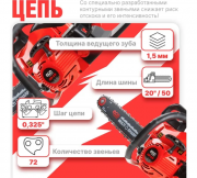 Бензопила ECO CSP-235