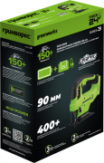 Электролобзик Greenworks GD24JS90 бесщеточный 24V / 3601707CUA (с АКБ 2Ач и ЗУ)