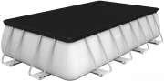 Каркасный бассейн Bestway Power Steel 56670 (488x244x122см, с фильтр-насосом, лестницей и тентом)