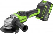 Угловая шлифовальная машина Greenworks GD24AG бесщеточная 24V / 3200207CUB (с АКБ 4Ач и ЗУ)