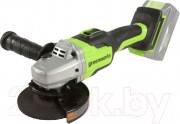 Угловая шлифовальная машина Greenworks GD24AG бесщеточная 24V / 3200207 (без АКБ и ЗУ)