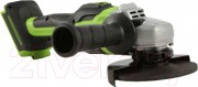 Угловая шлифовальная машина Greenworks GD24AG бесщеточная 24V / 3200207 (без АКБ и ЗУ)