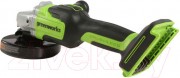 Угловая шлифовальная машина Greenworks GD24AG бесщеточная 24V / 3200207 (без АКБ и ЗУ)