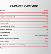 Шлифовальная машина для стен Profipower ШМБ-900 / E0283