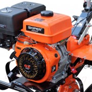 Мотоблок бензиновый Skiper SP-1800SE Expert (18 л.с., с ВОМ, без колес)