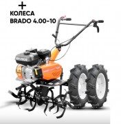Мотокультиватор бензиновый Skiper SP-720S + колеса 4.00-10 (комплект)