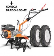 Мотокультиватор бензиновый Skiper SP-800 + колеса 6.00-12 (комплект)