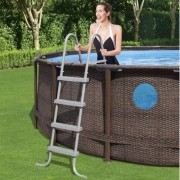 Бассейн каркасный Bestway Power Steel Swim Vista 56725 488x122 см