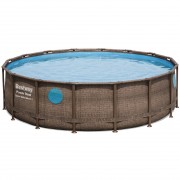 Бассейн каркасный Bestway Power Steel Swim Vista 56725 488x122 см