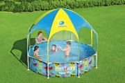 Бассейн каркасный Bestway Steel Pro Splash-in-Shade 56432 (244x51)
