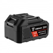 Аккумулятор для электроинструмента Deko UNV5.0 Extra / 063-4497 Аккумулятор для электроинструмента Deko UNV5.0 Extra / 063-4497