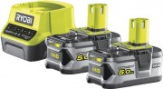Набор аккумуляторов для электроинструмента Ryobi RC18120-250 + RC18120 / 5133003364
