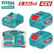 Аккумулятор для электроинструмента TOTAL С зарядным устройством / TFBCPM25221