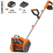 Снегоуборщик аккумуляторный Daewoo Power DAST 3421Li Set (с 1-им АКБ)