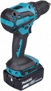 Дрель-шуруповерт Makita DDF490SFJ (с 2-мя АКБ, кейс)
