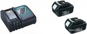 Перфоратор Makita DHR242RFE (с 2-мя АКБ, кейс)