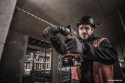 Ударная дрель-шуруповерт AEG Powertools BSB 18C3BL-402C 4935478938 (с 2-мя АКБ 4 Ач, кейс)