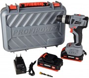 Дрель-шуруповерт Profipower MKBL-18BT (с 2-мя АКБ, кейс)